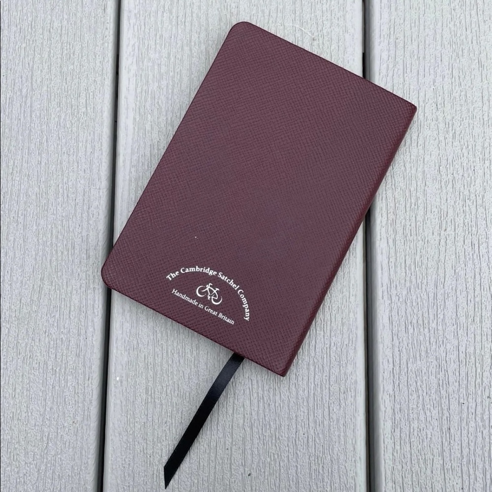 Cambridge Satchel Co Leather-bound Notebook